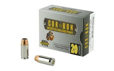 Cor-Bon Self-Defense .45 ACP +P 230-grain Jacketed Hollow Point ammunition