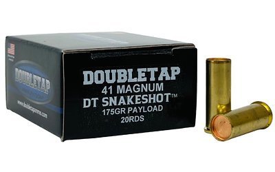 Double Tap SnakeShot .41 Remington Magnum 175gr #9 shot ammunition