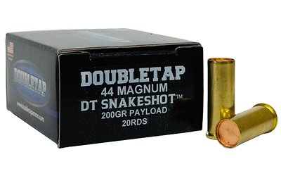 Double Tap SnakeShot .44 Magnum 200-grain #9 shot shotshell