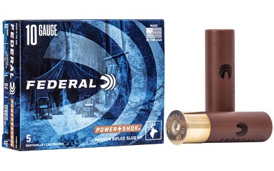 Federal Power-Shok 10 Gauge 1-3/4 oz Rifled Hollow Point Slug shotshell