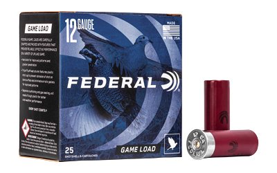 Federal Game-Shok Upland Load 12 Gauge 2.75in 1 oz #6 lead shot ammunition