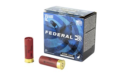 Federal Game-Shok 12 Gauge 2.75in 1-1/4oz #7.5 Lead Shot ammunition