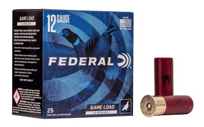 Federal Game-Shok Hi-Brass 12 Gauge 2.75 in 1 1/4 oz #6 lead shot ammunition