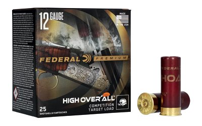Federal Premium High Over All 12 Gauge 2-3/4" 1 oz #8 lead shot ammunition