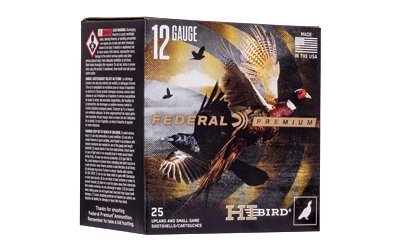 Federal Hi-Bird 12 Gauge 2.75 in 1-1/4 oz #5 lead shot ammunition