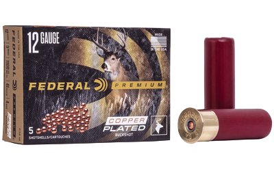 Federal Premium Vital-Shok 12ga 3in 41 pellet #4 buckshot ammunition