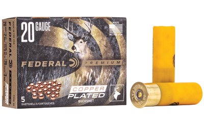 Federal Premium Vital-Shok 20 Gauge 2.75in 20-pellet #3 Buckshot ammunition