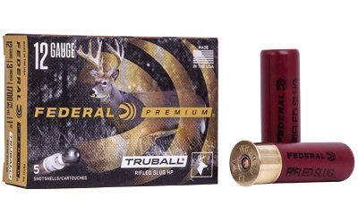 Federal Premium TruBall 12 Gauge 3in 1oz Rifled Hollow-Point Slug ammunition