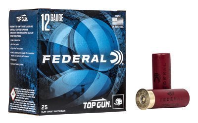 Federal Top Gun 12 Gauge 2-3/4" 1 oz #8 lead shot ammunition
