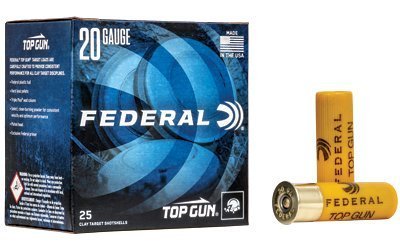 Federal Top Gun 20 Gauge 2-3/4" 7/8 oz #7.5 lead shot ammunition