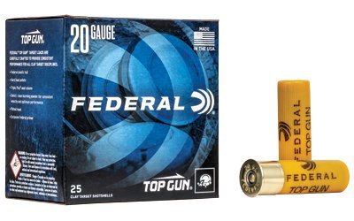 Federal Top Gun 20 Gauge Top Gun 2-3/4 in 7/8 oz #8 lead shot ammo