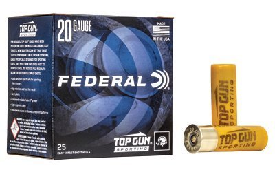 Federal Top Gun Sporting 20 Gauge 2.75 in 7.5 shot 7/8 oz ammunition