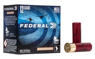 Federal Speed-Shok 12 Gauge 3 inch 1-1/8 oz #2 Steel Shot ammunition