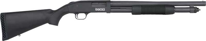 Mossberg 590S 12 Gauge 18.5" pump-action shotgun