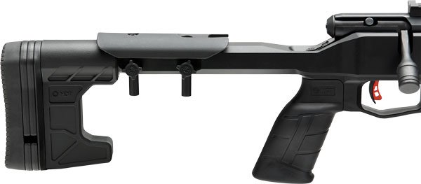 SAVAGE B22 PRECISION LITE 18" - 22WMR CARBON WRAP MDT CHASSIS