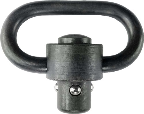 GROVTEC SINGLE HD PUSH BUTTON - SWIVEL BLACK 1 1/2" 1-PACK