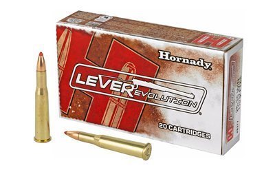 Hornady LEVERevolution 25-35 Winchester 110-grain FTX polymer tip ammunition