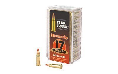 Hornady Varmint Express 17 HM2 17-grain V-Max rimfire ammunition