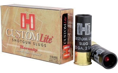 Hornady Custom Lite FTX 12 Gauge 300-grain FTX slug ammunition