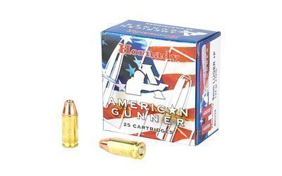 Hornady American Gunner 9mm +P 124-grain XTP jacketed hollow point ammunition