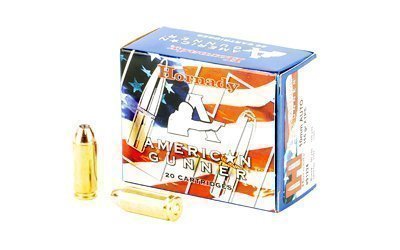 Hornady American Gunner 10mm Auto XTP jacketed hollow point ammunition