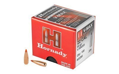 HRNDY V-MAX 22 CAL .224 53GR 100CT