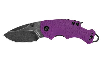 Kershaw Shuffle folding knife 2.4-inch blade BlackWash Purple handle