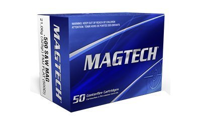 Magtech 500 S&W Magnum 325-grain FMJ ammunition