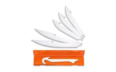 Outdoor Edge RazorSafe replacement blade set 3.5- and 5.0-inch blades