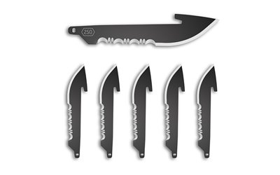 Outdoor Edge Razor EDC 2.5-inch drop point blades 6-pack