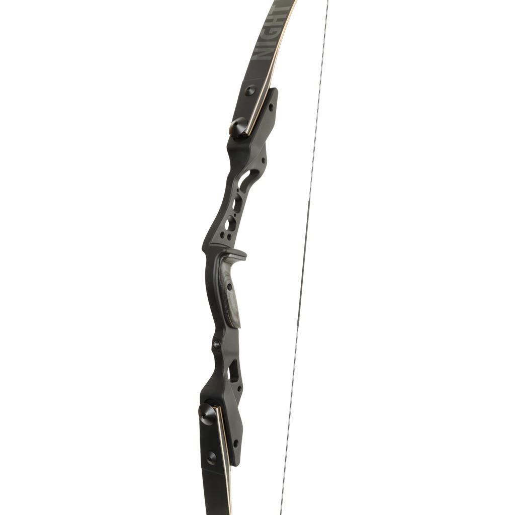 October Mountain Night Ridge ILF Recurve Bow Black 60 in. 50 lbs. RH - Image 2