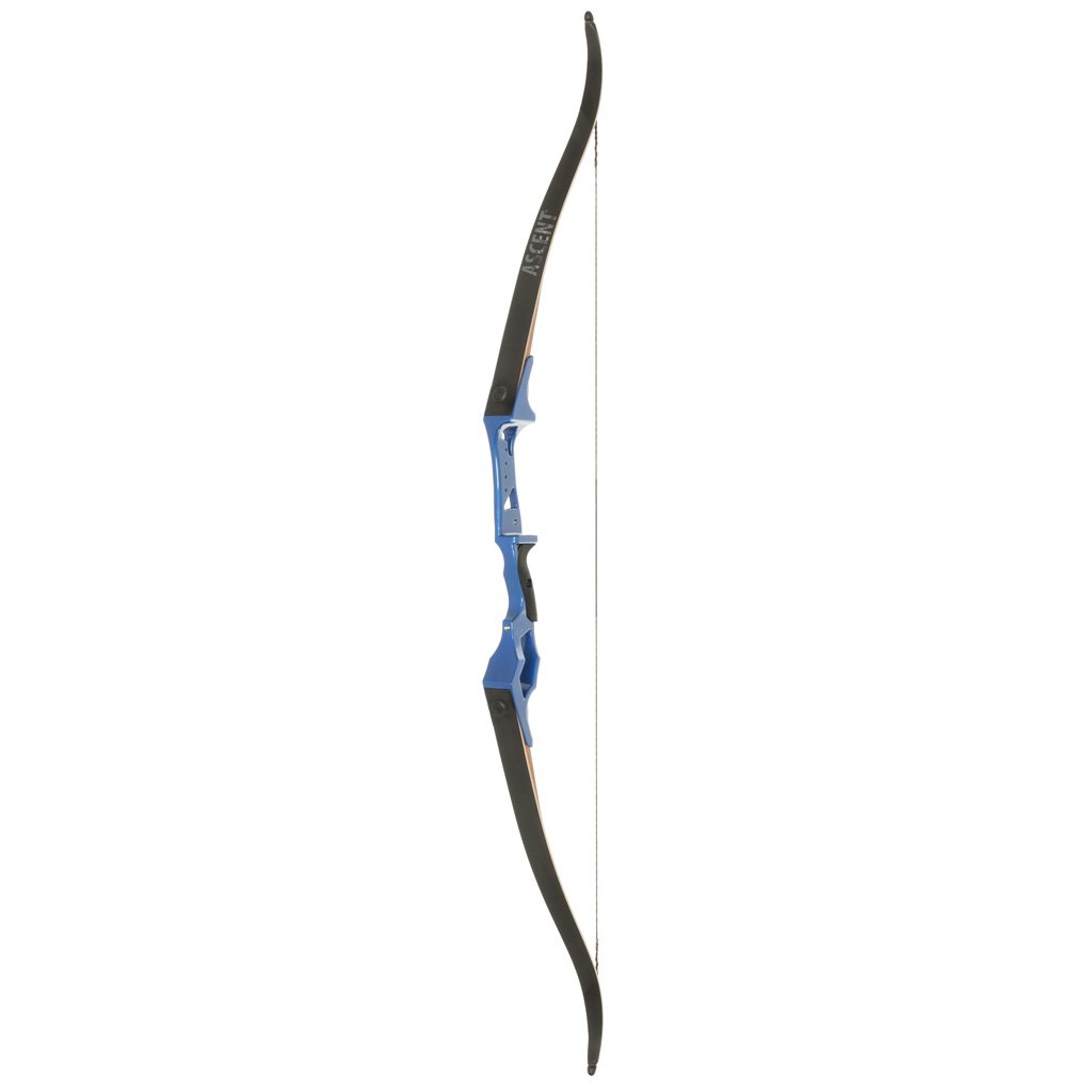 October Mountain Ascent Recurve Bow Blue 58 in. 50 lbs. RH