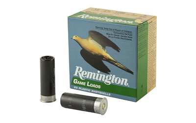 Remington Game Load 12 Gauge 2.75in 1 oz #8 lead shot ammunition