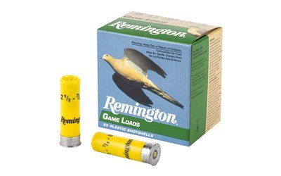 Remington Game Load 20 Gauge 2.75in 7/8 oz #8 lead shotshells