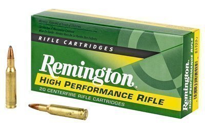 Remington High Performance 222 Rem 50-grain PSP ammunition