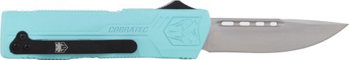 Cobratec Knives Lightweight Tiffany Blue OTF 3.25-inch blade