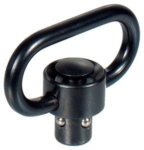 UTG SWIVEL QD PUSH BUTTON - 1.38" BLACK