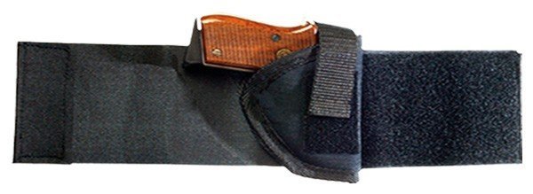 BULLDOG ANKLE HOLSTER RH BLACK - SUB COMPACT AUTOS W/2"-3" BBL