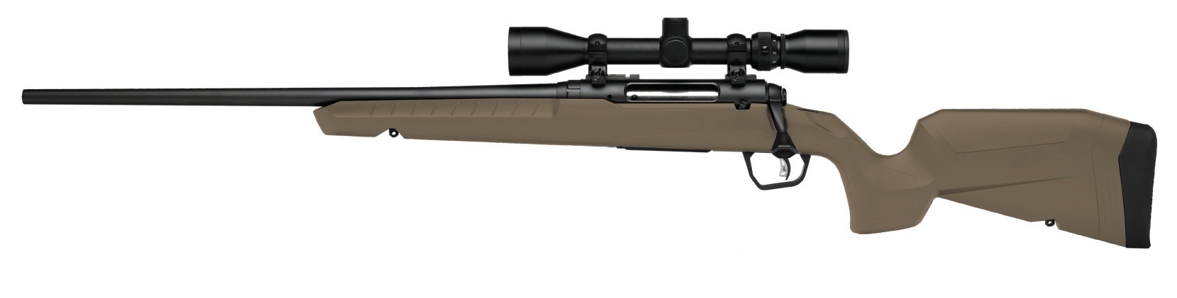 Savage Axis II .400 Legend 20-inch FDE left-hand bolt-action rifle