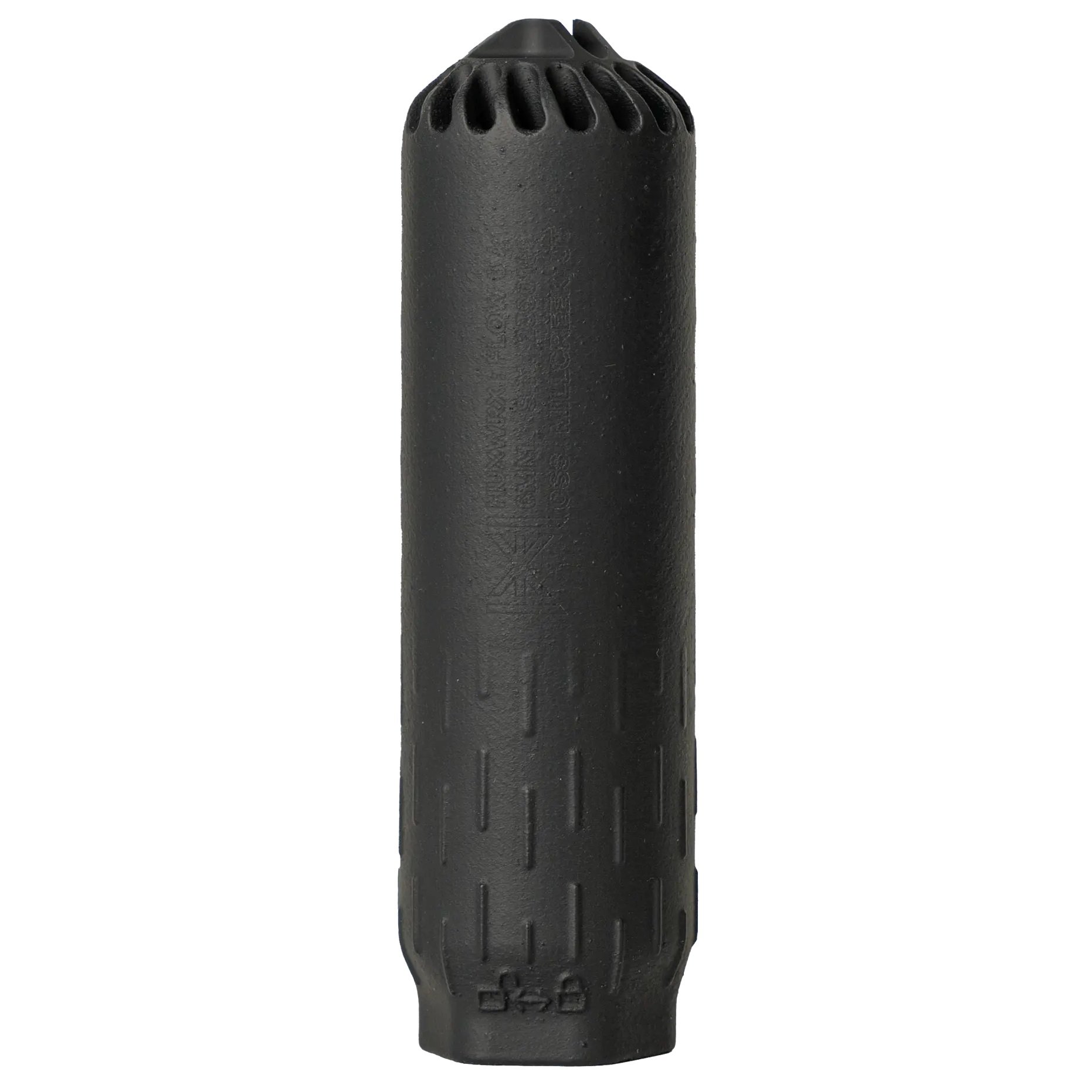HUXWRX FLOW 6K stainless steel suppressor 6mm with 5/8x24 flash hider