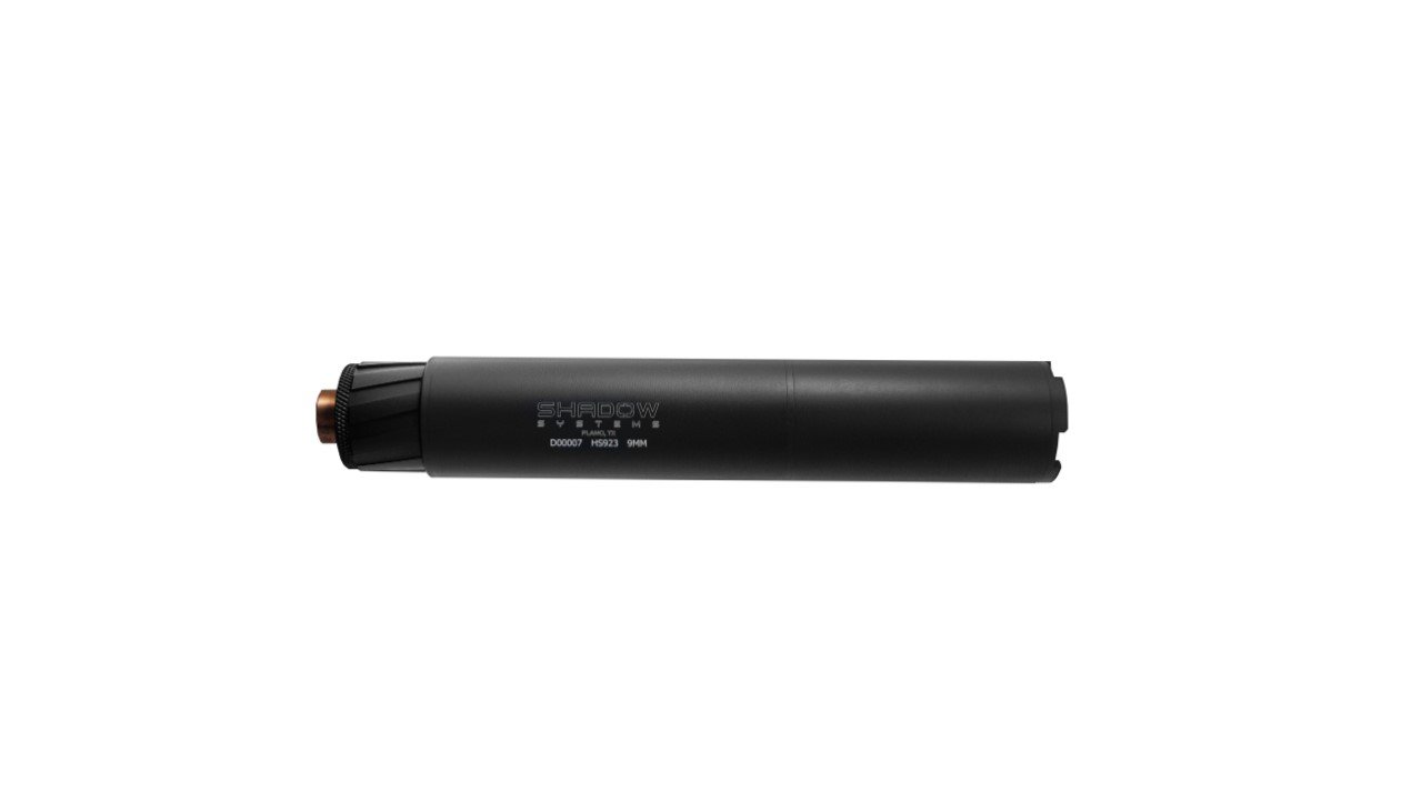 Shadow Systems HS923 9mm suppressor 1/2x28 black