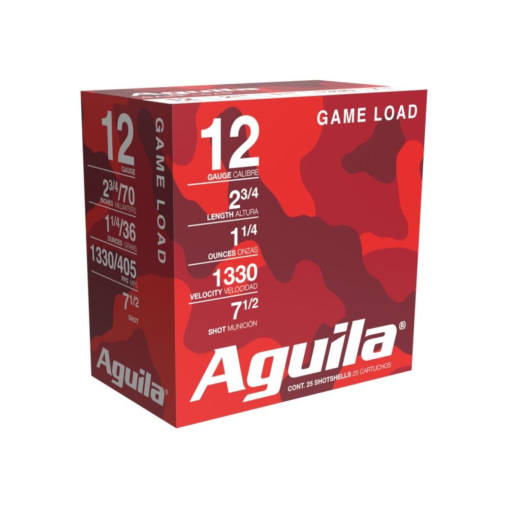 Aguila High Velocity 12 Gauge 2.75in 1-1/4oz #7.5 birdshot ammunition