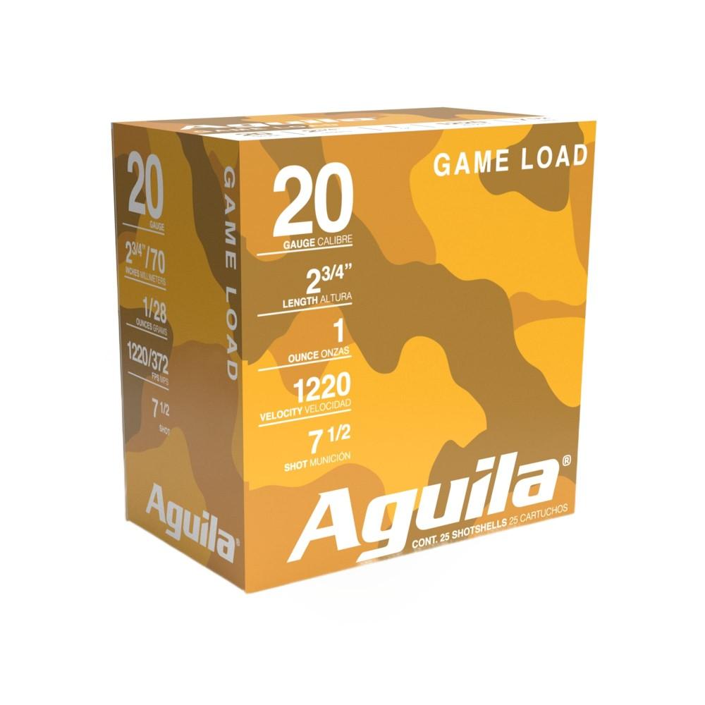 Aguila High Velocity 20 Gauge 2.75in 1 oz #7.5 birdshot ammunition