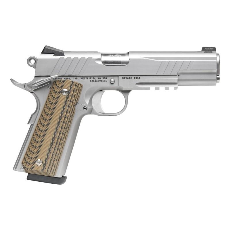Savage 1911 Government .45 ACP 5-inch stainless pistol