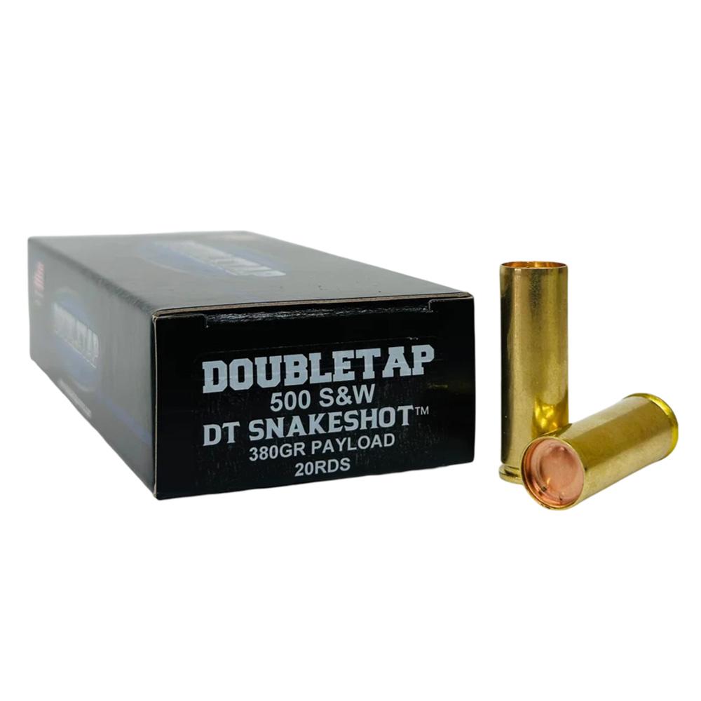 Double Tap SnakeShot .500 S&W Magnum 380-grain #9 shot 20-count box