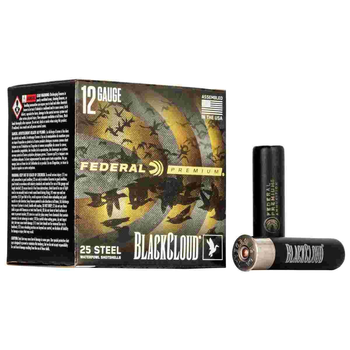 Federal Black Cloud FS Steel 12 Gauge 3-1/2 in 1-1/2 oz #2 steel shotshells