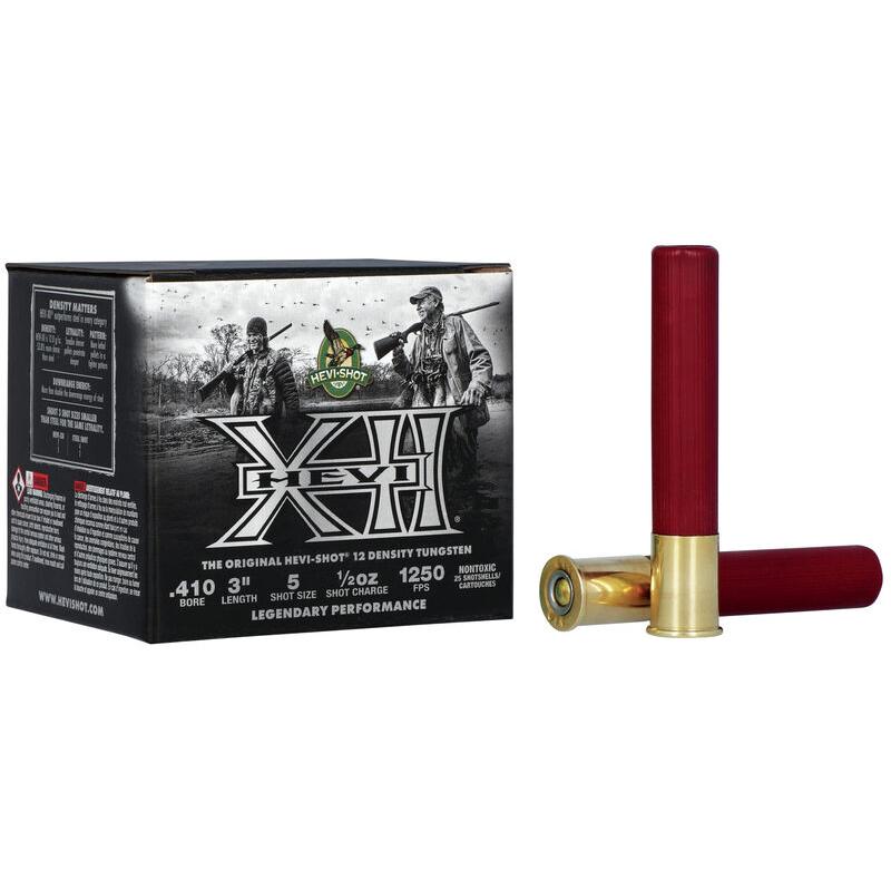 HEVI-Shot HEVI-XII .410 Bore 3" 1/2 oz #5 tungsten shot ammunition