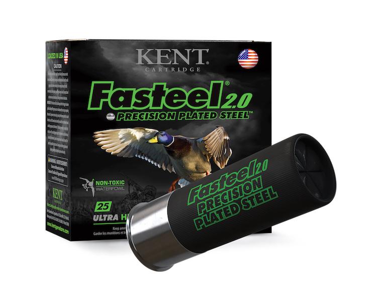 Kent Fasteel 2.0 12 Gauge 3-inch 1-1/8 oz #6 Precision Plated Steel shotshells