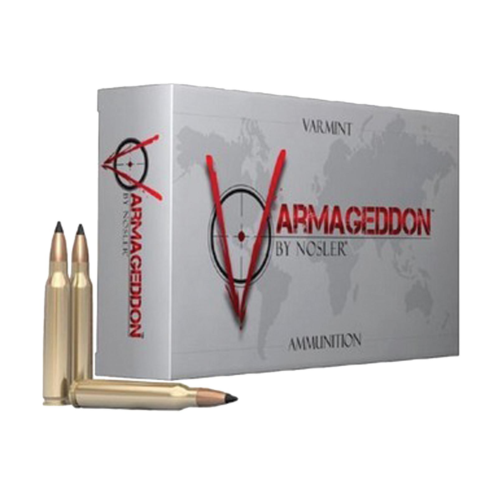 Nosler Varmageddon .308 Win 110-grain flat base polymer-tipped ammunition