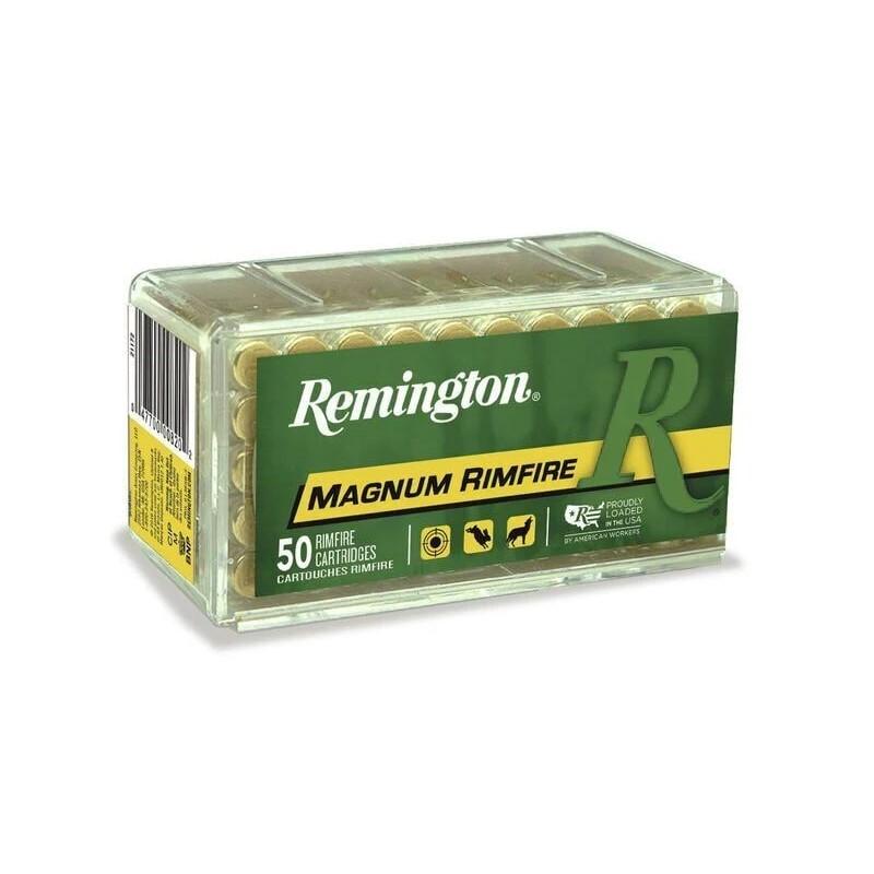 Remington 17 HMR 17-grain Jacketed Hollow Point (JHP) ammunition